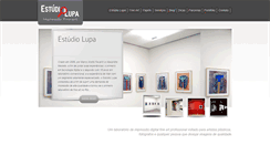 Desktop Screenshot of estudiolupa.com.br